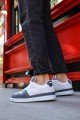 CH201 Hercules Erkek Günlük Bağcıklı Cilt Spor Sneaker Ayakkabı CBT - Beyaz/Antrasit Erkek Ayakkabı CH201 Hercules Erkek Günlük Bağcıklı Cilt Spor Sneaker Ayakkabı CBT - Beyaz/Antrasit – Chekich Erkek Ayakkabı