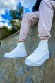 CH207 Maglieria - T Erkek Günlük Bağcıksız Triko Spor Sneaker Ayakkabı TBT - Beyaz