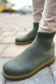 CH207 Maglieria - T Erkek Günlük Bağcıksız Triko Spor Sneaker Ayakkabı THT - Haki
