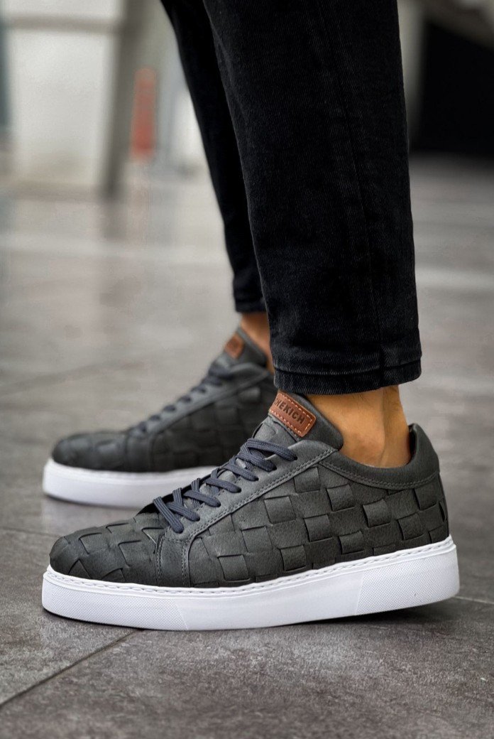 CH209 Vimini Erkek Günlük Bağcıklı Cilt Spor Sneaker Ayakkabı CBT - Antrasit CH209 Vimini Erkek Günlük Bağcıklı Cilt Spor Sneaker Ayakkabı CBT - Antrasit