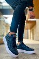 CH209 Vimini Erkek Günlük Bağcıklı Cilt Spor Sneaker Ayakkabı CBT - Lacivert – Chekich Erkek Ayakkabı
