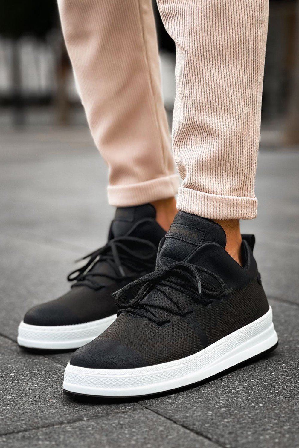 CH219 Laser Erkek Günlük Bağcıklı Cilt Spor Sneaker Ayakkabı CBT - Siyah Erkek Ayakkabı CH219 Laser Erkek Günlük Bağcıklı Cilt Spor Sneaker Ayakkabı CBT - Siyah – Chekich Erkek Ayakkabı