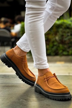 CH2404 Castle Erkek Günlük Bağcıklı Süet Klasik Ayakkabı SST - Taba CH2404 Castle Erkek Günlük Bağcıklı Süet Klasik Ayakkabı SST - Taba