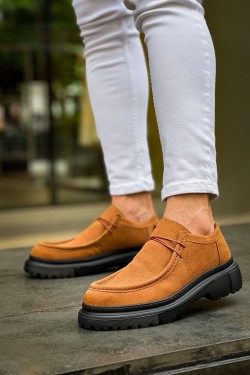 CH2404 Castle Erkek Günlük Bağcıklı Süet Klasik Ayakkabı SST - Taba CH2404 Castle Erkek Günlük Bağcıklı Süet Klasik Ayakkabı SST - Taba