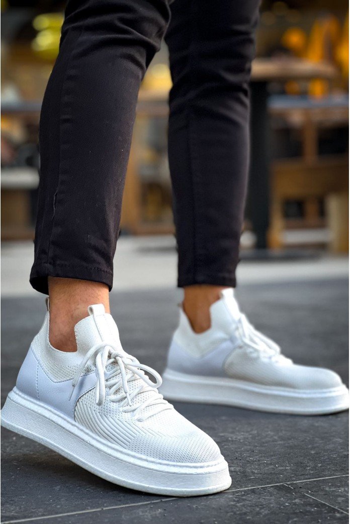 CH2408 Fusion Erkek Günlük Bağcıklı Triko Spor Sneaker Ayakkabı TBT - Beyaz CH2408 Fusion Erkek Günlük Bağcıklı Triko Spor Sneaker Ayakkabı TBT - Beyaz