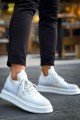 CH2408 Fusion Erkek Günlük Bağcıklı Triko Spor Sneaker Ayakkabı TBT - Beyaz – Chekich Erkek Ayakkabı