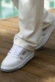 CH2410 Avax Erkek Günlük Bağcıklı Cilt Spor Sneaker Ayakkabı CBT - Beyaz/Gri Erkek Ayakkabı CH2410 Avax Erkek Günlük Bağcıklı Cilt Spor Sneaker Ayakkabı CBT - Beyaz/Gri – Chekich Erkek Ayakkabı