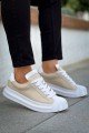 CH2411 Artenay Erkek Günlük Bağcıklı Cilt Spor Sneaker Ayakkabı CBT - Bej Erkek Ayakkabı CH2411 Artenay Erkek Günlük Bağcıklı Cilt Spor Sneaker Ayakkabı CBT - Bej – Chekich Erkek Ayakkabı