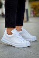 CH2411 Artenay Erkek Günlük Bağcıklı Cilt Spor Sneaker Ayakkabı CBT - Beyaz Erkek Ayakkabı CH2411 Artenay Erkek Günlük Bağcıklı Cilt Spor Sneaker Ayakkabı CBT - Beyaz – Chekich Erkek Ayakkabı
