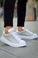 CH2411 Artenay Erkek Günlük Bağcıklı Cilt Spor Sneaker Ayakkabı CBT - Gri Erkek Ayakkabı CH2411 Artenay Erkek Günlük Bağcıklı Cilt Spor Sneaker Ayakkabı CBT - Gri – Chekich Erkek Ayakkabı