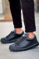 CH2411 Artenay Erkek Günlük Bağcıklı Cilt Spor Sneaker Ayakkabı CST - Siyah Erkek Ayakkabı CH2411 Artenay Erkek Günlük Bağcıklı Cilt Spor Sneaker Ayakkabı CST - Siyah – Chekich Erkek Ayakkabı