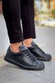 CH2411 Artenay Erkek Günlük Bağcıklı Cilt Spor Sneaker Ayakkabı CST - Siyah Erkek Ayakkabı CH2411 Artenay Erkek Günlük Bağcıklı Cilt Spor Sneaker Ayakkabı CST - Siyah – Chekich Erkek Ayakkabı