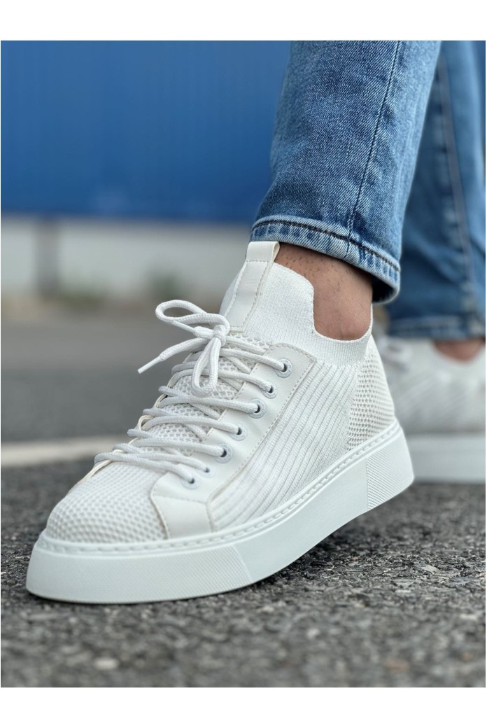 CH2423 During Erkek Günlük Bağcıklı Triko Spor Sneaker Ayakkabı TBT - Beyaz CH2423 During Erkek Günlük Bağcıklı Triko Spor Sneaker Ayakkabı TBT - Beyaz