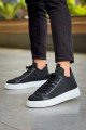 CH2423 During Erkek Günlük Bağcıklı Triko Spor Sneaker Ayakkabı TBT - Siyah – Chekich Erkek Ayakkabı