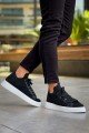 CH2423 During Erkek Günlük Bağcıklı Triko Spor Sneaker Ayakkabı TBT - Siyah – Chekich Erkek Ayakkabı