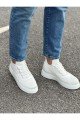 CH2425 Yezz Erkek Günlük Bağcıklı Triko Spor Sneaker Ayakkabı TBT - Beyaz – Chekich Erkek Ayakkabı