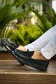 CH2427 Loafer - Xx Erkek Günlük Bağcıksız Corcik Cilt Süet Klasik Ayakkabı CSST - Siyah – Chekich Erkek Ayakkabı