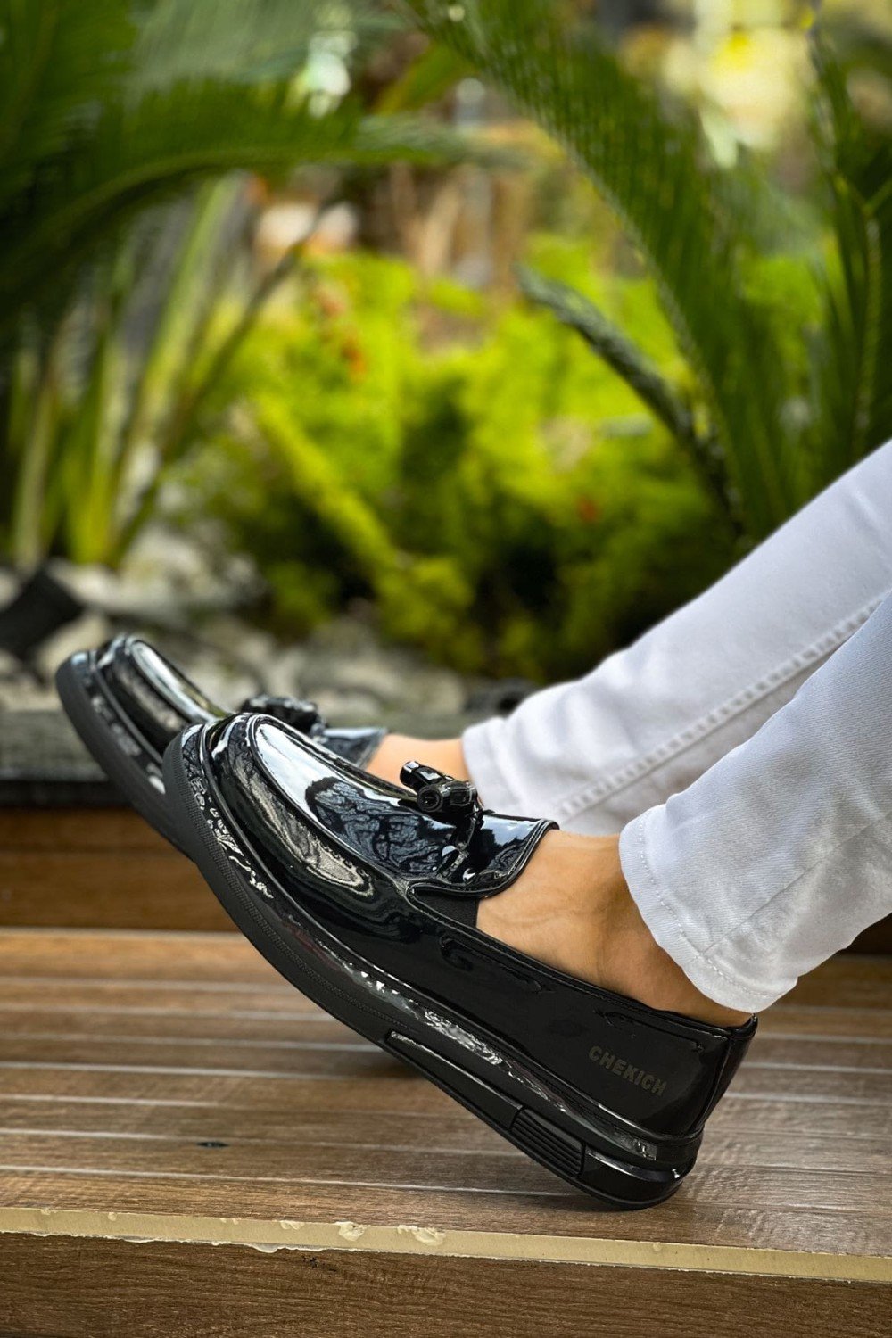 CH2427 Loafer - Xx Erkek Günlük Bağcıksız Corcik Rugan Klasik Ayakkabı RST - Siyah Erkek Ayakkabı CH2427 Loafer - Xx Erkek Günlük Bağcıksız Corcik Rugan Klasik Ayakkabı RST - Siyah – Chekich Erkek Ayakkabı