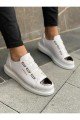 CH251 Mirror Erkek Günlük Lastikli Cilt Spor Sneaker Ayakkabı CBT - Beyaz Erkek Ayakkabı CH251 Mirror Erkek Günlük Lastikli Cilt Spor Sneaker Ayakkabı CBT - Beyaz – Chekich Erkek Ayakkabı