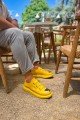CH251 Mirror Erkek Günlük Lastikli Cilt Spor Sneaker Ayakkabı CST - Sarı – Chekich Erkek Ayakkabı