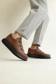 CH251 Mirror Erkek Günlük Lastikli Cilt Spor Sneaker Ayakkabı CST - Taba – Chekich Erkek Ayakkabı