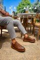 CH251 Mirror Erkek Günlük Lastikli Cilt Spor Sneaker Ayakkabı CTT - Taba – Chekich Erkek Ayakkabı