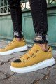 CH251 Mirror Erkek Günlük Lastikli Süet Spor Sneaker Ayakkabı SBT - Sarı – Chekich Erkek Ayakkabı