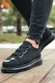 CH251 Mirror Erkek Günlük Lastikli Süet Spor Sneaker Ayakkabı SST - Siyah – Chekich Erkek Ayakkabı