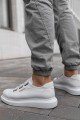 CH253 Mirror Non Erkek Günlük Lastikli Cilt Spor Sneaker Ayakkabı CBT - Beyaz – Chekich Erkek Ayakkabı