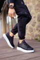 CH253 Mirror Non Erkek Günlük Lastikli Cilt Spor Sneaker Ayakkabı CBT - Siyah – Chekich Erkek Ayakkabı