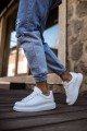 CH257 Estrellas Erkek Günlük Bağcıklı Cilt Spor Sneaker Ayakkabı CBT - Beyaz Erkek Ayakkabı CH257 Estrellas Erkek Günlük Bağcıklı Cilt Spor Sneaker Ayakkabı CBT - Beyaz – Chekich Erkek Ayakkabı