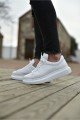 CH257 Estrellas Erkek Günlük Bağcıklı Cilt Spor Sneaker Ayakkabı CBT - Beyaz Erkek Ayakkabı CH257 Estrellas Erkek Günlük Bağcıklı Cilt Spor Sneaker Ayakkabı CBT - Beyaz – Chekich Erkek Ayakkabı