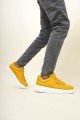CH257 Estrellas Erkek Günlük Bağcıklı Cilt Spor Sneaker Ayakkabı CBT - Sarı Erkek Ayakkabı CH257 Estrellas Erkek Günlük Bağcıklı Cilt Spor Sneaker Ayakkabı CBT - Sarı – Chekich Erkek Ayakkabı