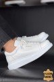 CH257 Estrellas Erkek Günlük Bağcıklı Hakiki Deri Spor Sneaker Ayakkabı DBT - Beyaz – Chekich Erkek Ayakkabı