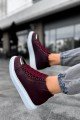 CH267 Roma Mirror Erkek Spor Günlük Bağcıklı Cilt Bot CBT - Bordo Erkek Ayakkabı CH267 Roma Mirror Erkek Spor Günlük Bağcıklı Cilt Bot CBT - Bordo – Chekich Erkek Ayakkabı