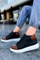 CH267 Roma Mirror Erkek Spor Günlük Bağcıklı Cilt Bot CBT - Siyah/Taba Erkek Ayakkabı CH267 Roma Mirror Erkek Spor Günlük Bağcıklı Cilt Bot CBT - Siyah/Taba – Chekich Erkek Ayakkabı