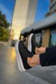 CH271 Ariaso Erkek Günlük Bağcıklı Cilt Spor Sneaker Ayakkabı CBT - Siyah – Chekich Erkek Ayakkabı