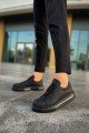 CH271 Ariaso Erkek Günlük Bağcıklı Cilt Spor Sneaker Ayakkabı CST - Siyah – Chekich Erkek Ayakkabı