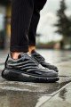 CH295 Sollıevo Erkek Günlük Bağcıklı Rugan Spor Sneaker Ayakkabı RST - Siyah – Chekich Erkek Ayakkabı