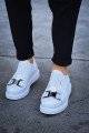 CH297 Verona Erkek Günlük Lastikli Tokalı Cilt Spor Sneaker Ayakkabı CBT - Beyaz Erkek Ayakkabı CH297 Verona Erkek Günlük Lastikli Tokalı Cilt Spor Sneaker Ayakkabı CBT - Beyaz – Chekich Erkek Ayakkabı