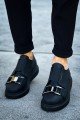CH297 Verona Erkek Günlük Lastikli Tokalı Cilt Spor Sneaker Ayakkabı CST - Siyah Erkek Ayakkabı CH297 Verona Erkek Günlük Lastikli Tokalı Cilt Spor Sneaker Ayakkabı CST - Siyah – Chekich Erkek Ayakkabı