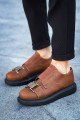 CH297 Verona Erkek Günlük Lastikli Tokalı Cilt Spor Sneaker Ayakkabı CST - Taba Erkek Ayakkabı CH297 Verona Erkek Günlük Lastikli Tokalı Cilt Spor Sneaker Ayakkabı CST - Taba – Chekich Erkek Ayakkabı