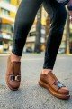CH297 Verona Erkek Günlük Lastikli Tokalı Cilt Spor Sneaker Ayakkabı CTT - Taba Erkek Ayakkabı CH297 Verona Erkek Günlük Lastikli Tokalı Cilt Spor Sneaker Ayakkabı CTT - Taba – Chekich Erkek Ayakkabı