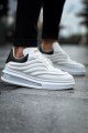 CH299 Sollıevos Erkek Günlük Bağcıklı Cilt Spor Sneaker Ayakkabı CBT - Beyaz/Siyah Erkek Ayakkabı CH299 Sollıevos Erkek Günlük Bağcıklı Cilt Spor Sneaker Ayakkabı CBT - Beyaz/Siyah – Chekich Erkek Ayakkabı