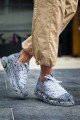 CH307 Tricot Erkek Günlük Bağcıklı Siyah Splush Baskılı Triko Spor Sneaker Ayakkabı TRT - Gri – Chekich Erkek Ayakkabı