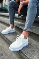 CH307 Tricot Erkek Günlük Bağcıklı Triko Spor Sneaker Ayakkabı TBT - Beyaz – Chekich Erkek Ayakkabı