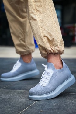 CH307 Tricot Erkek Günlük Bağcıklı Triko Spor Sneaker Ayakkabı TGT - Gri CH307 Tricot Erkek Günlük Bağcıklı Triko Spor Sneaker Ayakkabı TGT - Gri