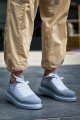 CH307 Tricot Erkek Günlük Bağcıklı Triko Spor Sneaker Ayakkabı TGT - Gri – Chekich Erkek Ayakkabı