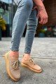 CH307 Tricot Erkek Günlük Bağcıklı Triko Spor Sneaker Ayakkabı TTT - Taba – Chekich Erkek Ayakkabı