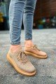 CH307 Tricot Erkek Günlük Bağcıklı Triko Spor Sneaker Ayakkabı TTT - Taba – Chekich Erkek Ayakkabı